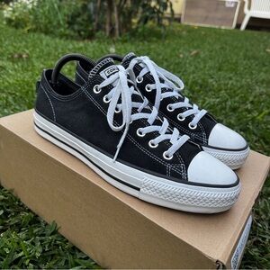 Converse CONS Chuck Taylor Pro - Black/White skate shoes (M 9 / W 10.5)